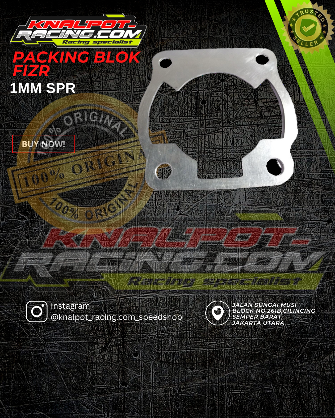 PAKING BLOK FIZR 1MM SPR